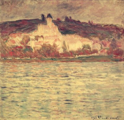 View of Vétheuil by Claude Monet